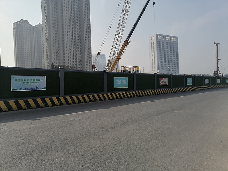 徐州中交隧道圍擋安裝!