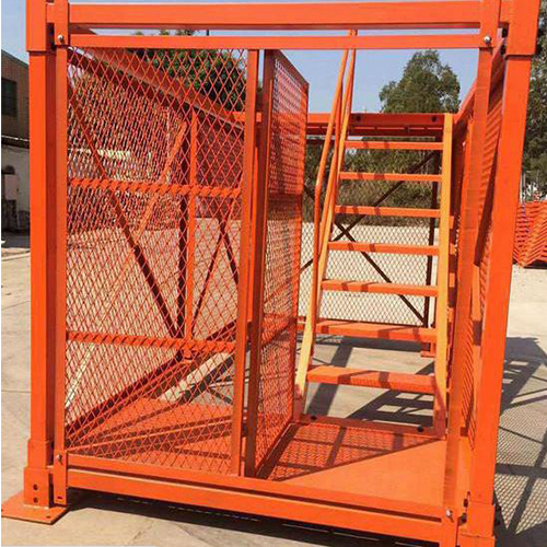 雅筑工地標(biāo)準(zhǔn)化梯籠介紹 安裝范例:徐州中鐵十八局